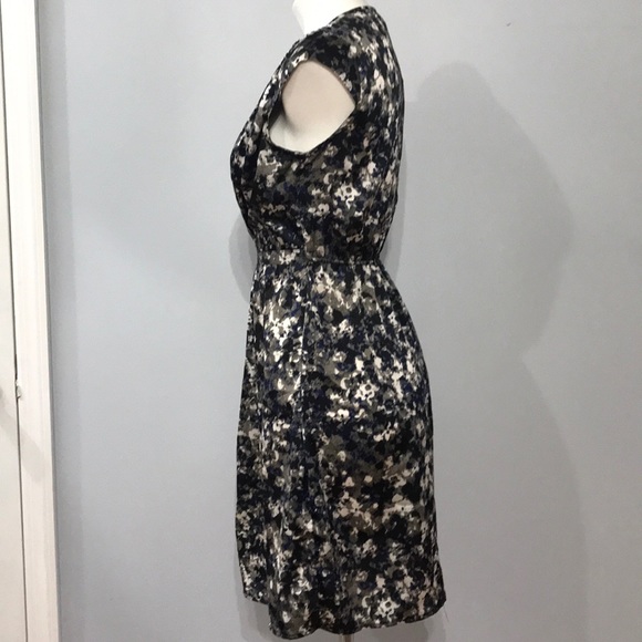H&M Black and Blue Floral Dress - Picture 2 of 5